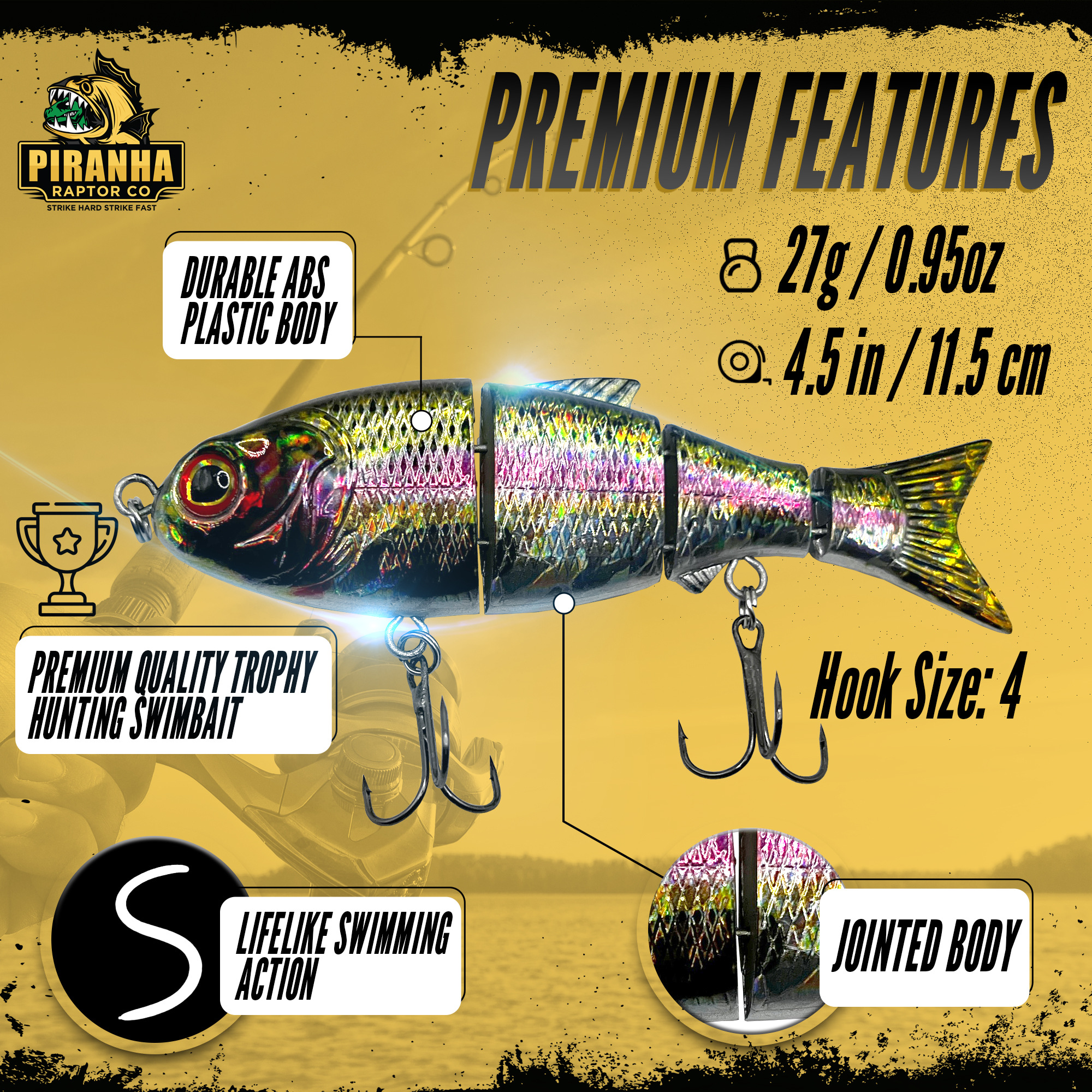 Fishing Lures for Predator' Premium Giclee Print